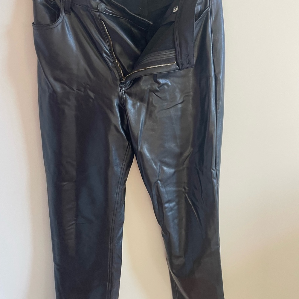 Black Leather Pants